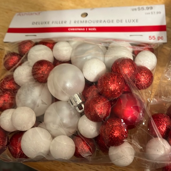Ashland Christmas Balls, 4 packages. 3 unopened and 1 opened - Picture 1 of 5